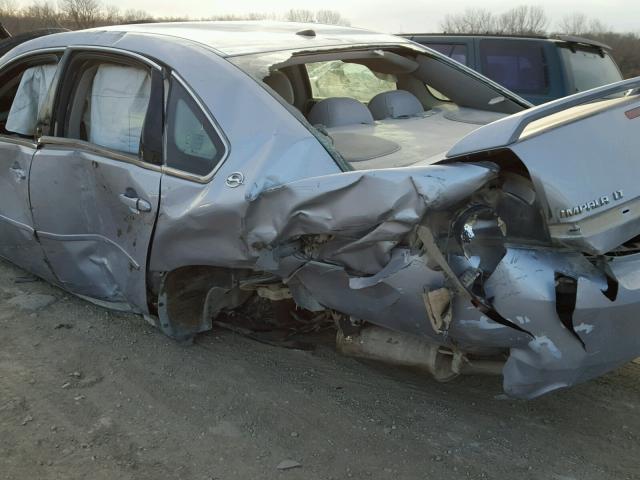 2G1WC581769218259 - 2006 CHEVROLET IMPALA LT GRAY photo 10