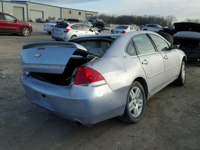 2G1WC581769218259 - 2006 CHEVROLET IMPALA LT GRAY photo 4