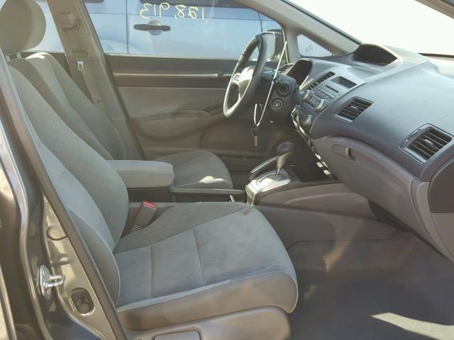 19XFA1F86AE026864 - 2010 HONDA CIVIC EX 灰色 照片 5