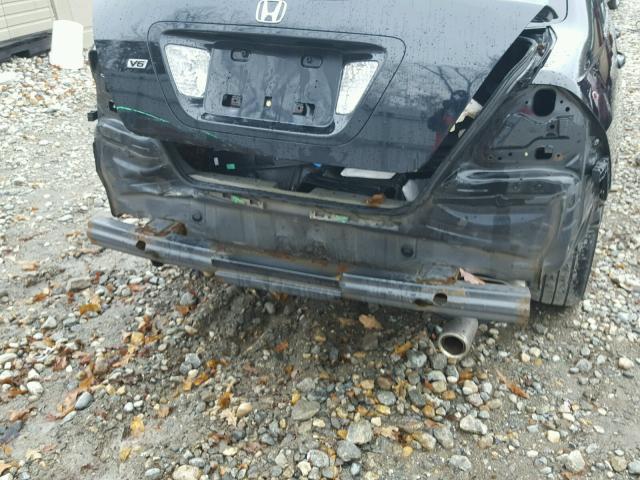 1HGCM66507A093972 - 2007 HONDA ACCORD EX BLACK photo 9