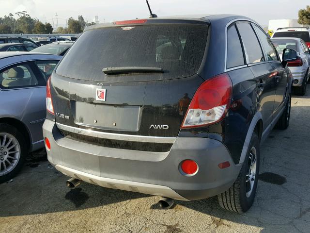 3GSDL43N38S536814 - 2008 SATURN VUE XE BLACK photo 4