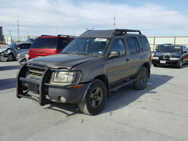 5N1ED28T22C565075 - 2002 NISSAN XTERRA XE SILVER photo 2