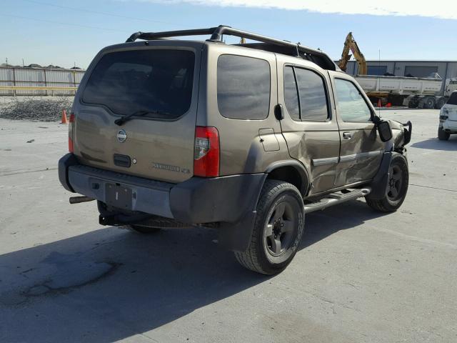 5N1ED28T22C565075 - 2002 NISSAN XTERRA XE SILVER photo 4