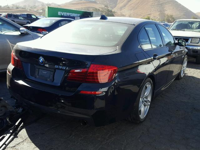 WBA5B1C57FG126267 - 2015 BMW 535 I BLACK photo 4