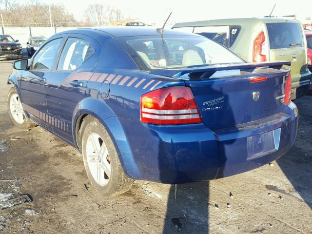 1B3CC5FB3AN165198 - 2010 DODGE AVENGER R/ BLUE photo 3