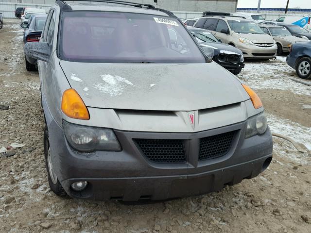 3G7DA03E51S533802 - 2001 PONTIAC AZTEK GOLD photo 9