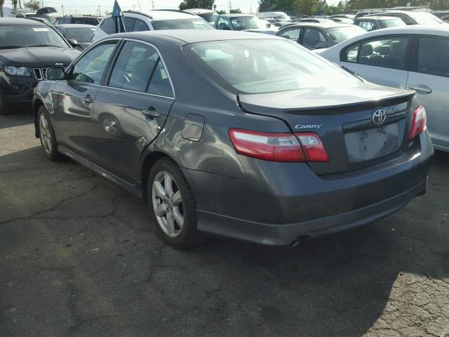 4T1BK46K37U539181 - 2007 TOYOTA CAMRY NEW GRAY photo 3