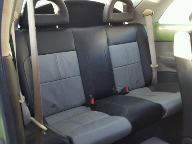 3VWDD21C21M447614 - 2001 VOLKSWAGEN NEW BEETLE 绿色 照片 6