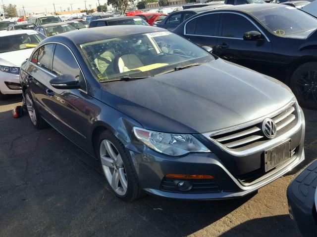 WVWHN7AN2BE710918 - 2011 VOLKSWAGEN CC LUXURY CHARCOAL photo 1