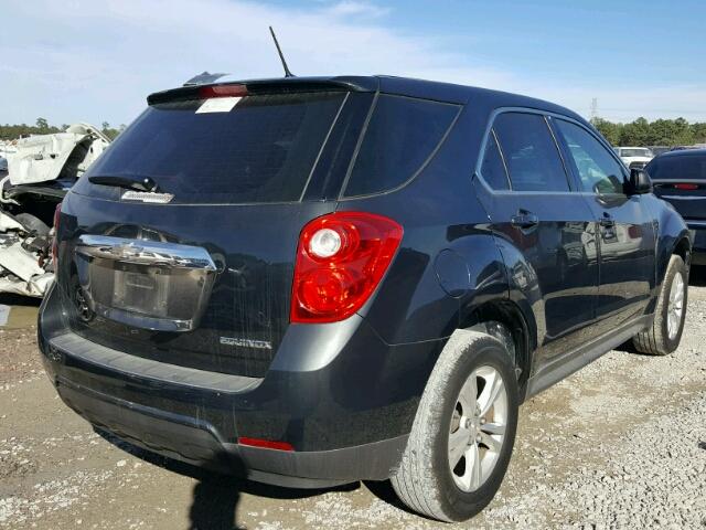 2GNALBEK4D1268987 - 2013 CHEVROLET EQUINOX LS BLACK photo 4