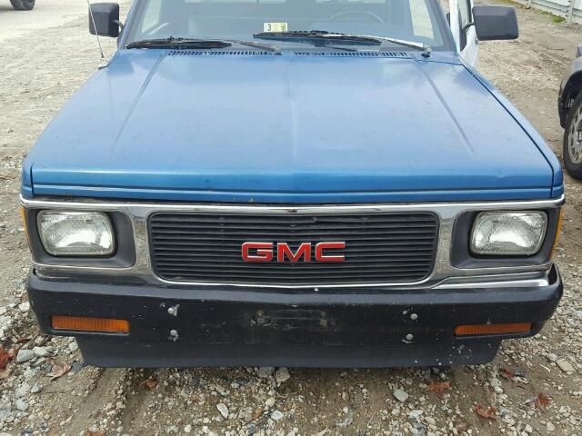 1GCCS14E2M2140354 - 1991 CHEVROLET S TRUCK S1 BLUE photo 7