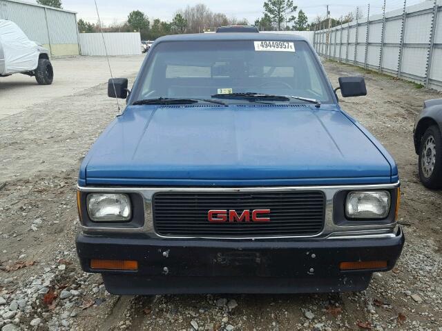 1GCCS14E2M2140354 - 1991 CHEVROLET S TRUCK S1 BLUE photo 9