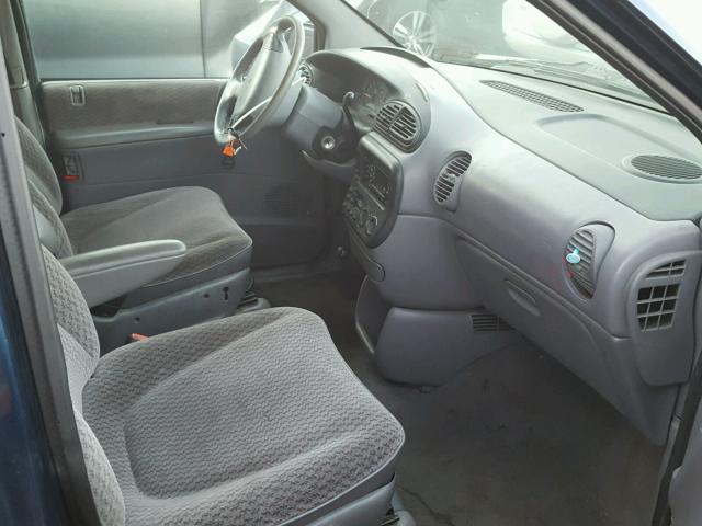 2P4GP44G8YR587263 - 2000 PLYMOUTH GRAND VOYA BLUE photo 5