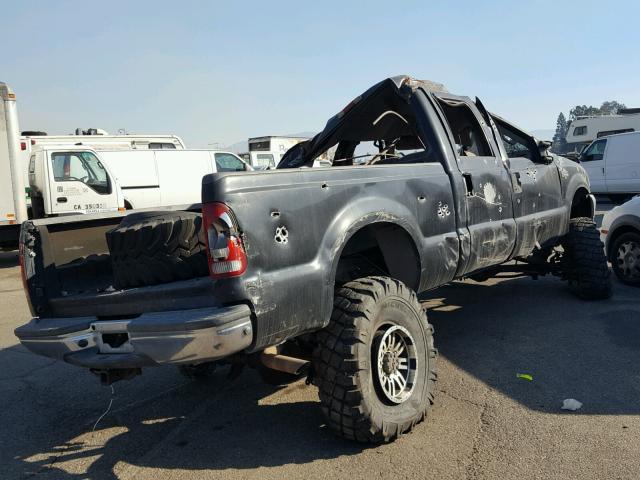 3FTNW21S21MA59369 - 2001 FORD F250 SUPER BLACK photo 4