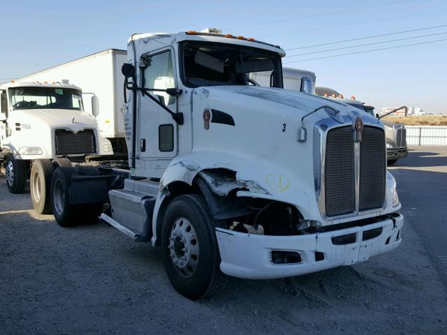 1XKADP9X6DJ317481 - 2013 KENWORTH CONSTRUCTI WHITE photo 1