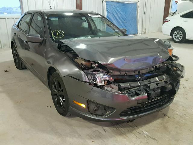 3FAHP0HA7CR351400 - 2012 FORD FUSION SE BLACK photo 1