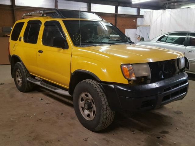 5N1ED28Y4YC607766 - 2000 NISSAN XTERRA XE YELLOW photo 1