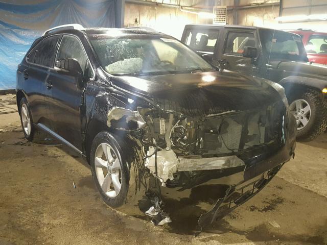 2T2BK1BAXAC079162 - 2010 LEXUS RX 350 BLACK photo 1