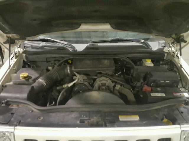 1J8HG48K36C145173 - 2006 JEEP COMMANDER WHITE photo 7