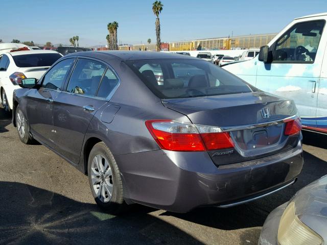 1HGCR2F38FA147882 - 2015 HONDA ACCORD LX GRAY photo 3