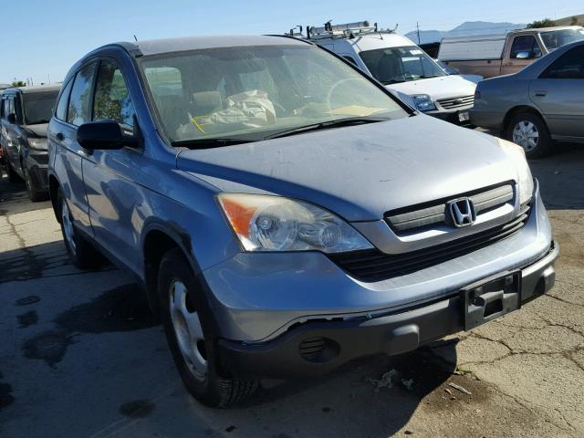 JHLRE38397C057544 - 2007 HONDA CR-V LX BLUE photo 1