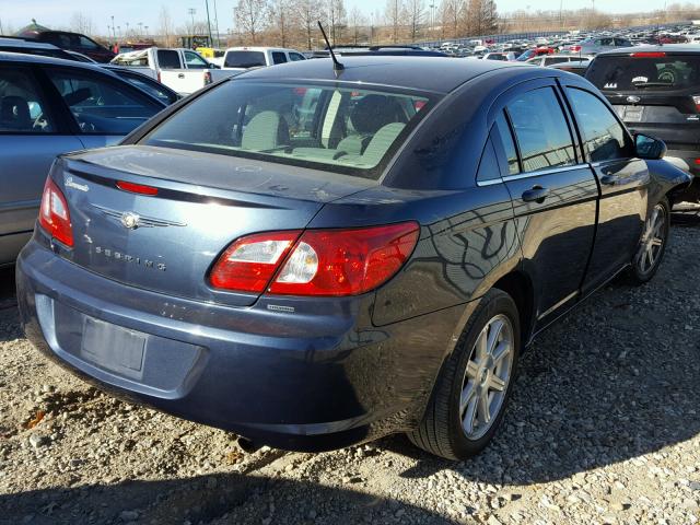 1C3LC56R97N528323 - 2007 CHRYSLER SEBRING TO BLUE photo 4