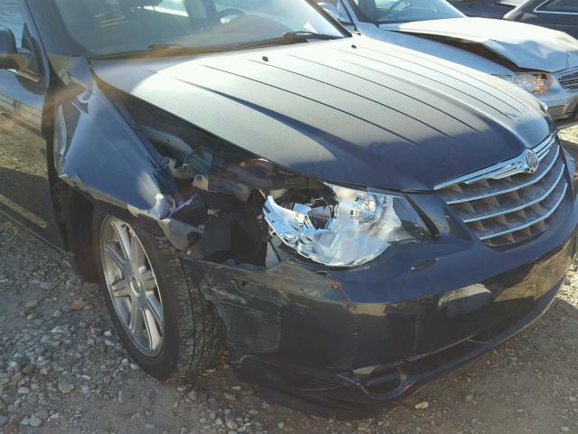 1C3LC56R97N528323 - 2007 CHRYSLER SEBRING TO BLUE photo 9