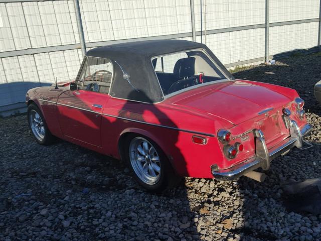 SPL31129073 - 1970 DATSUN ROADSTER RED photo 3