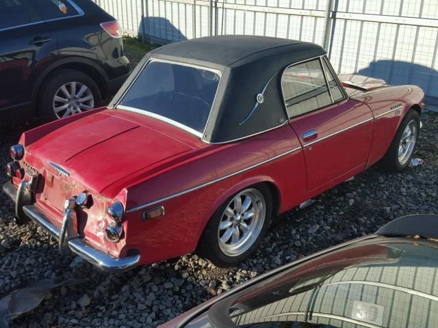 SPL31129073 - 1970 DATSUN ROADSTER RED photo 4