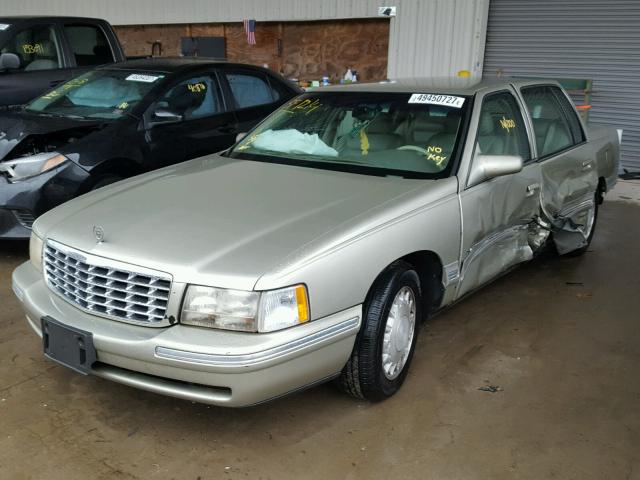 1G6KD52Y5VU203479 - 1997 CADILLAC DEVILLE TAN photo 1