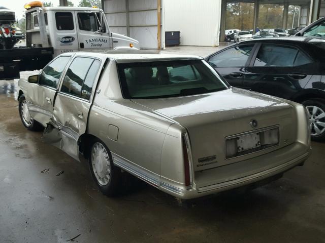 1G6KD52Y5VU203479 - 1997 CADILLAC DEVILLE TAN photo 3