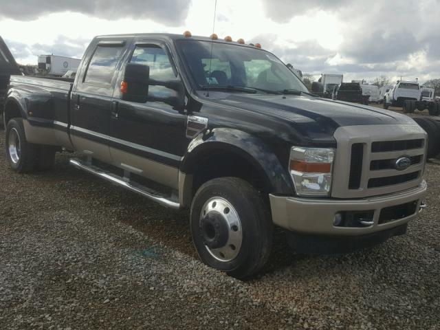 1FTXW43R68ED18864 - 2008 FORD F450 SUPER BLACK photo 1