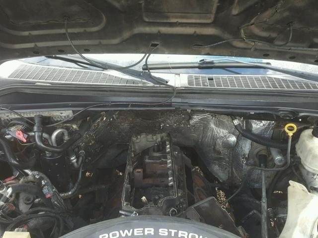 1FTXW43R68ED18864 - 2008 FORD F450 SUPER BLACK photo 7