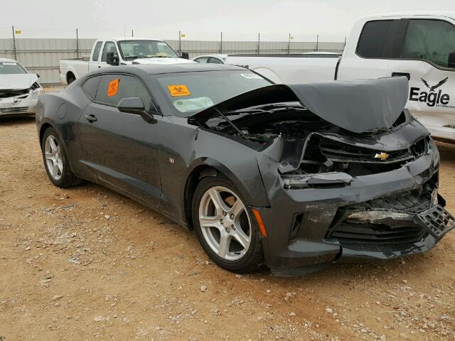 1G1FB1RX0H0190431 - 2017 CHEVROLET CAMARO LT GRAY photo 1