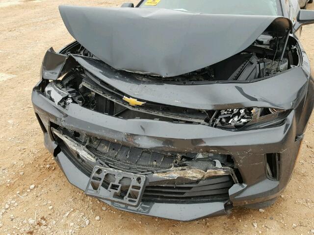 1G1FB1RX0H0190431 - 2017 CHEVROLET CAMARO LT GRAY photo 7