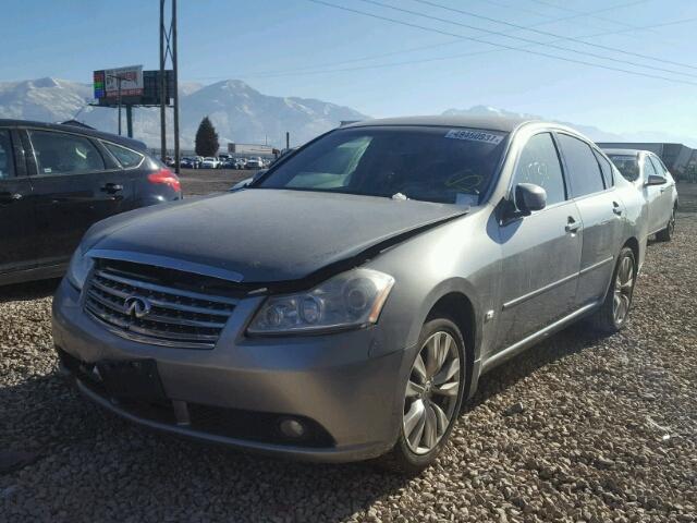 JNKAY01F17M456803 - 2007 INFINITI M35 BASE GRAY photo 2