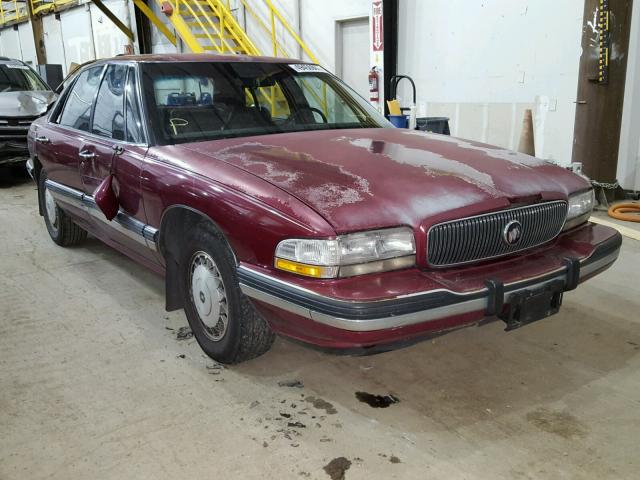 1G4HR52LXSH464247 - 1995 BUICK LESABRE LI RED photo 1