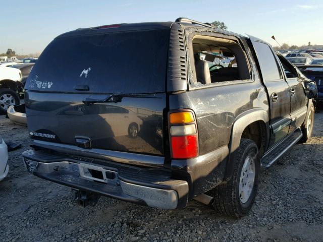 3GNFK16Z36G102260 - 2006 CHEVROLET SUBURBAN K BLACK photo 4