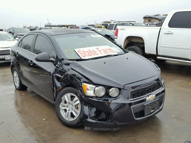 1G1JC5SH9C4103659 - 2012 CHEVROLET SONIC LT BLACK photo 1