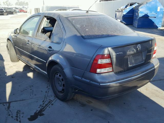 3VWRA69M85M078931 - 2005 VOLKSWAGEN JETTA GL GRAY photo 3