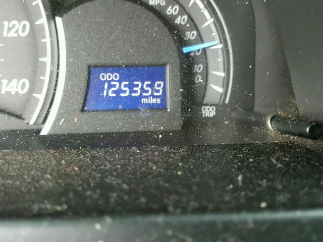 4T4BF1FKXCR183234 - 2012 TOYOTA CAMRY BASE BLACK photo 8