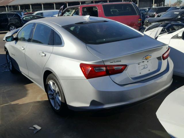 1G1ZE5ST5GF297795 - 2016 CHEVROLET MALIBU LT SILVER photo 3