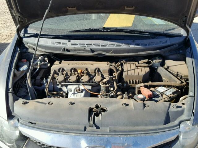 1HGFA16909L003416 - 2009 HONDA CIVIC EXL GRAY photo 7