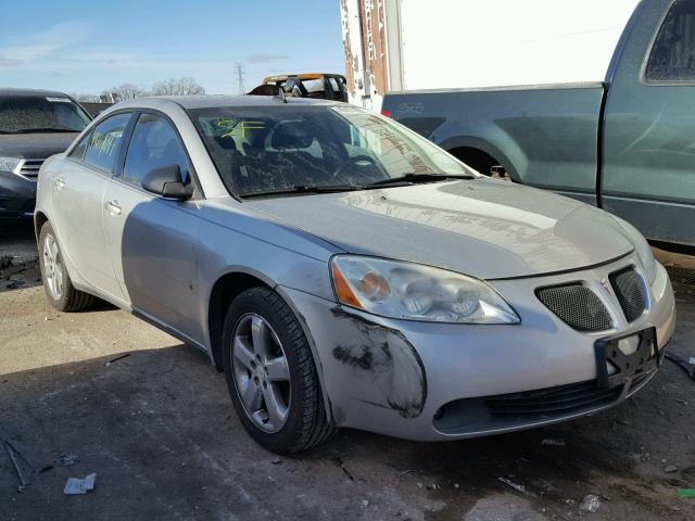 1G2ZH57NX84156098 - 2008 PONTIAC G6 GT SILVER photo 1