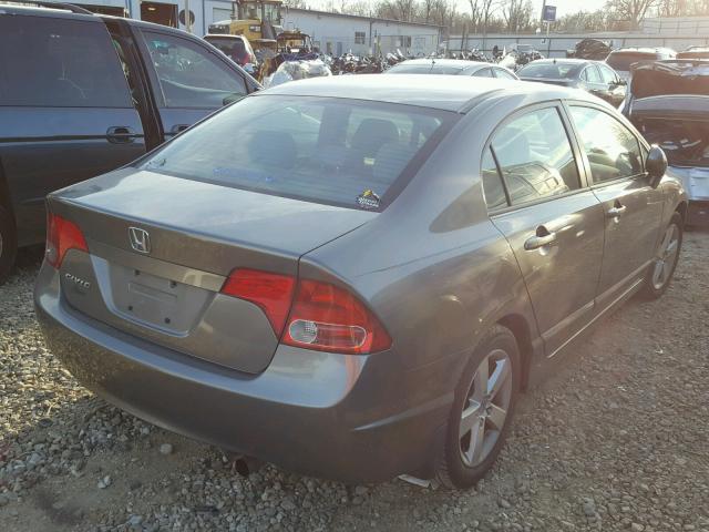 1HGFA16838L004839 - 2008 HONDA CIVIC EX ყავისფერი ფოტო 4