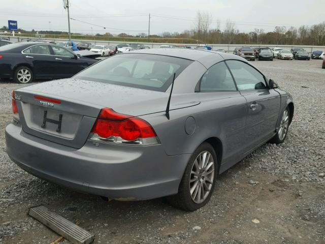 YV1MC68227J019388 - 2007 VOLVO C70 T5 GRAY photo 4