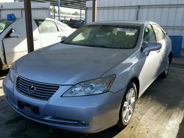 JTHBJ46G182171386 - 2008 LEXUS ES 350 GRAY photo 2