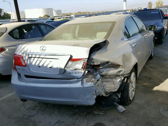 JTHBJ46G182171386 - 2008 LEXUS ES 350 GRAY photo 4