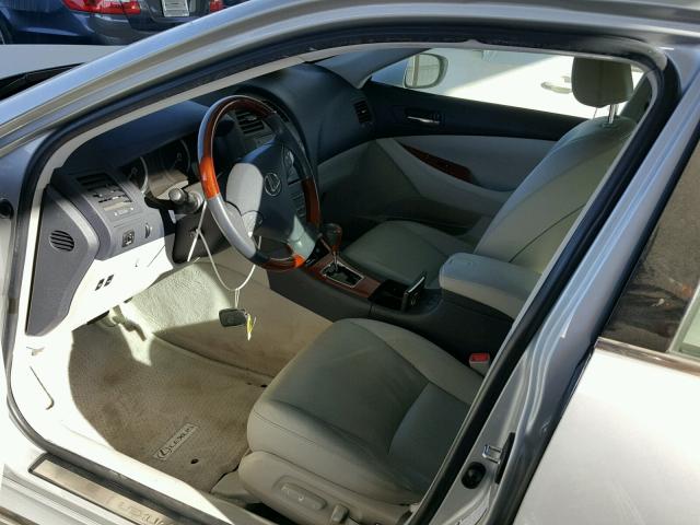 JTHBJ46G182171386 - 2008 LEXUS ES 350 GRAY photo 5