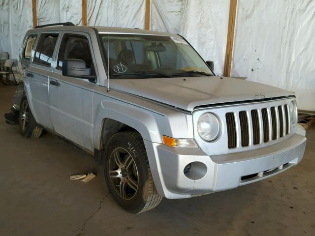 1J8FF28W78D703234 - 2008 JEEP PATRIOT SP SILVER photo 1